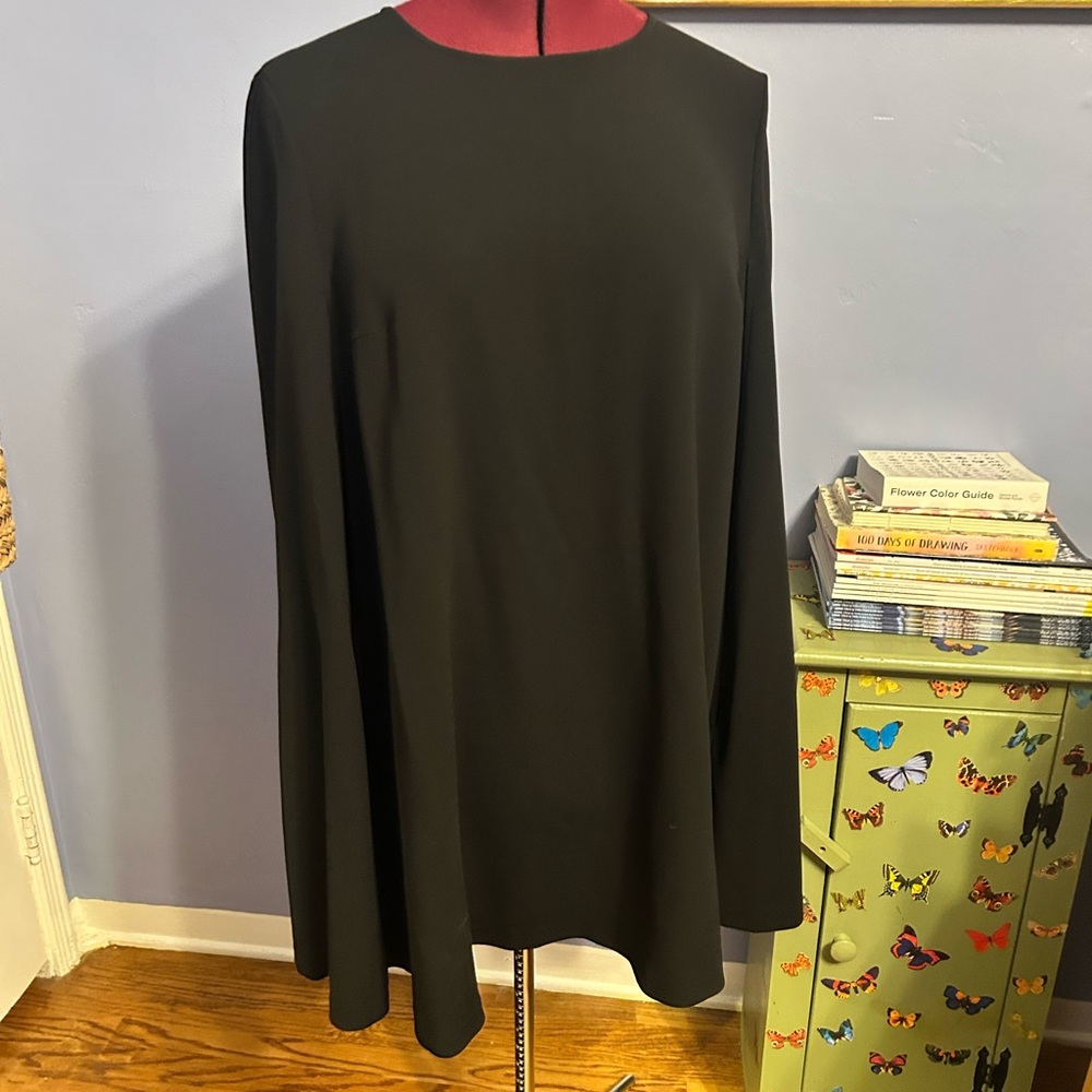 DKNY cape Dress